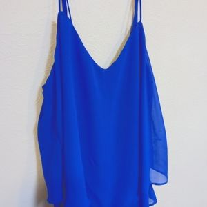 Size 3 Electric Blue Tank top
